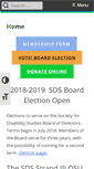 Mobile Screenshot of disstudies.org